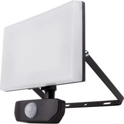 REV Ritter LED-Strahler Supra 30W 2400lm 4000K M. Bewegungsmelder IP54 Anthrazit