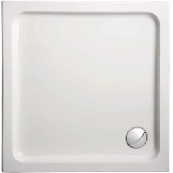 Ceravid Classic Duschwanne Komplett-Set 80 Cm X 80 Cm X 6 Cm