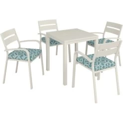 Stapelstuhl Prata Mit Sitzkissen 83 Cm X 56 Cm X 61 Cm -Garten Welt Verkauf 126613403 S02 310820 RET01