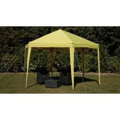 Tepro Faltpavillon Aruba 350 Cm X 400 Cm Lemon -Garten Welt Verkauf 168777 2400 12