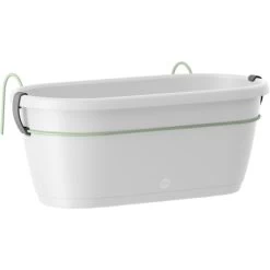 Emsa Poétic City Hängetopf 40 Cm X 20 Cm Weiß