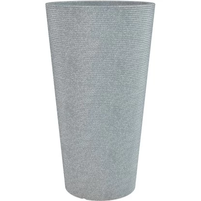 Scheurich Pflanzgefäß Cana High Ø 28,5 Cm X 55 Cm Stony Grey 1 Scheurich Pflanzgefäß Cana High Ø 28,5 Cm X 55 Cm Stony Grey