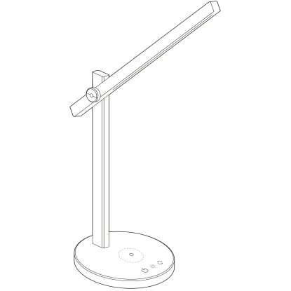 Brilliant LED-Schreibtischleuchte Devy Schwarz 1 Brilliant LED-Schreibtischleuchte Devy Schwarz