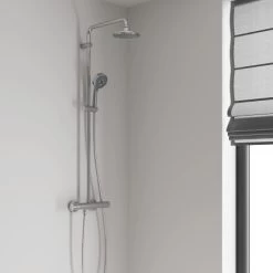 Grohe QuickFix Duschsystem Vitalio Start 160 Mit Thermostatbatterie Für Die Wandmontage 5 Grohe QuickFix Duschsystem Vitalio Start 160 Mit Thermostatbatterie Für Die Wandmontage -Garten Welt Verkauf 4005176479939 26556000 2