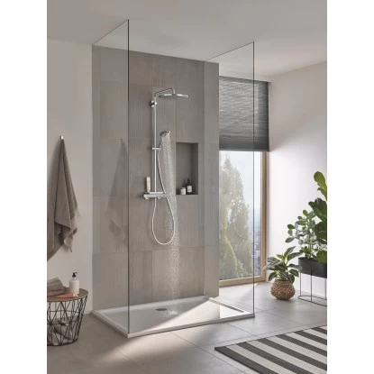Grohe QuickFix Duschsystem Vitalio 310 Mit Thermostatbatterie Für Die Wandmont. 4 Grohe QuickFix Duschsystem Vitalio 310 Mit Thermostatbatterie Für Die Wandmont. – Bild 4