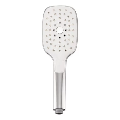 AquaSu Handbrause Larus Mit 3 Strahlarten Chrom-Weiß 1 AquaSu Handbrause Larus Mit 3 Strahlarten Chrom-Weiß