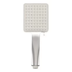 AquaSu Handbrause Macula Mit 6 Strahlarten Chrom-Weiß