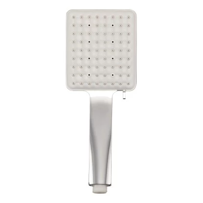 AquaSu Handbrause Macula Mit 6 Strahlarten Chrom-Weiß 1 AquaSu Handbrause Macula Mit 6 Strahlarten Chrom-Weiß