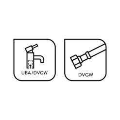 Baliv Küchenarmatur KI-1820 Chrom-Schwarz -Garten Welt Verkauf 4007874206794 70