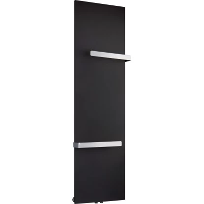 Badheizkörper Kerpen Mit Handtuchhalter 540W Schwarz 160x45 Cm 3 Badheizkörper Kerpen Mit Handtuchhalter 540W Schwarz 160x45 Cm – Bild 3