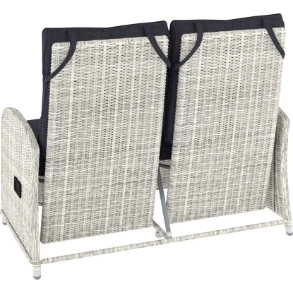 Lounge-Set Kalgan 6-teilig Wicker Eisgrau (B-Ware) 5 Lounge-Set Kalgan 6-teilig Wicker Eisgrau (B-Ware) – Bild 5