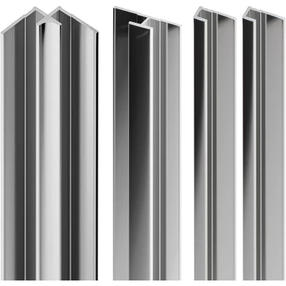 Schulte ExpressPlus Profilset DecoDesign Für Duschrückwände Chromoptik 1 Schulte ExpressPlus Profilset DecoDesign Für Duschrückwände Chromoptik