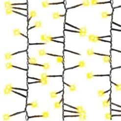 Amare LED-Lichterkette Galaxie 400 LEDs Mit Fernbedienung 6,7 M Warmweiß