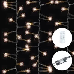 Amare LED-Lichterkette Galaxie 400 LEDs Mit Fernbedienung 6,7 M Warmweiß -Garten Welt Verkauf 4251083906468 4655 02
