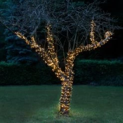 Amare LED-Lichterkette Galaxie 400 LEDs Mit Fernbedienung 6,7 M Warmweiß -Garten Welt Verkauf 4251083906468 4655 07