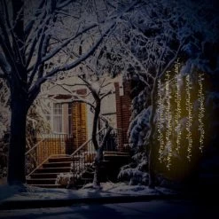 Amare LED-Clusterlichterkette Lichtervorhang Weiß -Garten Welt Verkauf 4251083910151 4655 03