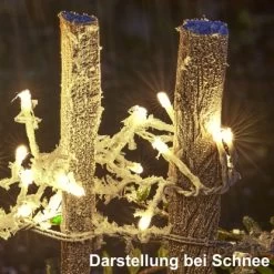 Amare LED-Clusterlichterkette Lichtervorhang Weiß -Garten Welt Verkauf 4251083910151 4655 05