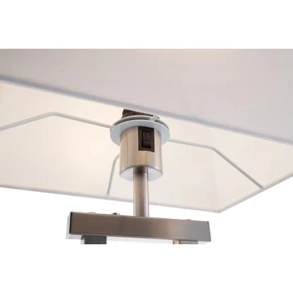 Nino Leuchten LED-Tischleuchte Sydney Nickel Matt EEK: A-A++ 3 Nino Leuchten LED-Tischleuchte Sydney Nickel Matt EEK: A-A++ – Bild 3