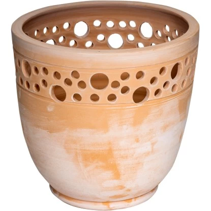 Pflanztopf Rom Ø 30 Cm X 28 Cm Terrakotta 1 Pflanztopf Rom Ø 30 Cm X 28 Cm Terrakotta