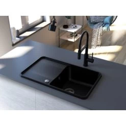 Miló Einbauspüle Granitverbundstoff Piu 78 Schwarz 6 Miló Einbauspüle Granitverbundstoff Piu 78 Schwarz -Garten Welt Verkauf 5903140018131 30