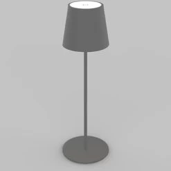 Brilo LED-Akku-Tischleuchte 3 W Anthrazit -Garten Welt Verkauf 684124 1675 03