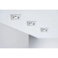 Paulmann LED-Einbauleuchten 3er-Set Premium Line 3 W Eckig EEK: A-A++