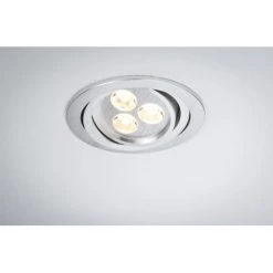 Paulmann LED-Einbauleuchten 3er-Set Premium Line Aria 3W Rund EEK: A-A++ -Garten Welt Verkauf 756819 2425 2