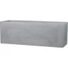 Scheurich Pflanzgefäß Plaza Box 79 Cm X 29 Cm 27,5 Cm Stony Grey