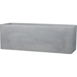 Scheurich Pflanzgefäß Plaza Box 79 Cm X 29 Cm 27,5 Cm Stony Grey