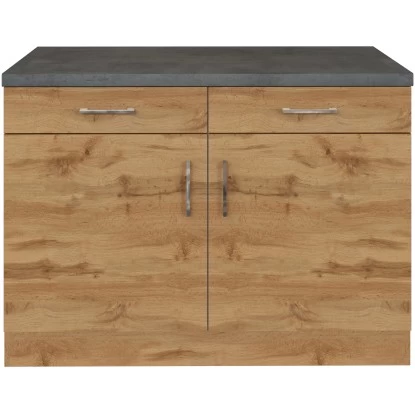 Held Möbel Unterschrank Sorrento 100x85x60 Cm 2 Tür. 2 Schubk. + Boden Wotan. 1 Held Möbel Unterschrank Sorrento 100x85x60 Cm 2 Tür. 2 Schubk. + Boden Wotan.