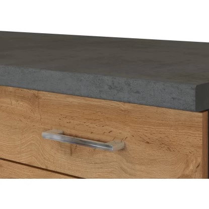 Held Möbel Unterschrank Sorrento 100x85x60 Cm 2 Tür. 2 Schubk. + Boden Wotan. 12 Held Möbel Unterschrank Sorrento 100x85x60 Cm 2 Tür. 2 Schubk. + Boden Wotan. – Bild 12