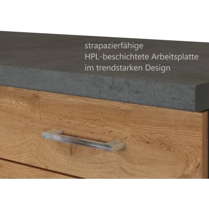 Held Möbel Unterschrank Sorrento 100x85x60 Cm 2 Tür. 2 Schubk. + Boden Wotan. 7 Held Möbel Unterschrank Sorrento 100x85x60 Cm 2 Tür. 2 Schubk. + Boden Wotan. – Bild 7