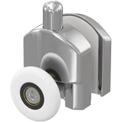 Baliv Türlaufrolle Unten 2,3 Cm Verchromt Für Duschkabine Belfast II 4 Stück