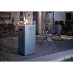 Buschbeck Terassenheizer Loungefeuer Malta Grau 7,5 KW -Garten Welt Verkauf 870675 4224 14