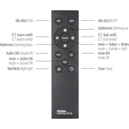 LED-Deckenleuchte Edging Weiß 67,7 X 67,7 Cm CCT 2700 K - 5000 K 9 LED-Deckenleuchte Edging Weiß 67,7 X 67,7 Cm CCT 2700 K - 5000 K – Bild 9