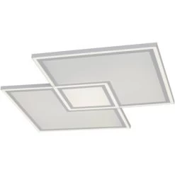 LED-Deckenleuchte Edging Weiß 67,7 X 67,7 Cm CCT 2700 K - 5000 K