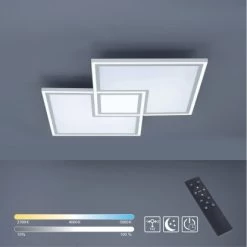 LED-Deckenleuchte Edging Weiß 67,7 X 67,7 Cm CCT 2700 K - 5000 K 24 LED-Deckenleuchte Edging Weiß 67,7 X 67,7 Cm CCT 2700 K - 5000 K -Garten Welt Verkauf 872993 2426 12