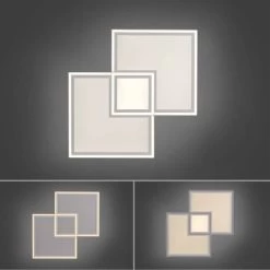 LED-Deckenleuchte Edging Weiß 67,7 X 67,7 Cm CCT 2700 K - 5000 K 25 LED-Deckenleuchte Edging Weiß 67,7 X 67,7 Cm CCT 2700 K - 5000 K -Garten Welt Verkauf 872993 2426 13