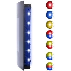 El Fuego Elektrokamin Davos (Zürich 2.0) Schwarz LED-Beleuchtung Dimmbar 2 KW -Garten Welt Verkauf 8 2240 AY6191 Detailfoto 6