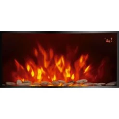 El Fuego Elektrokamin Davos (Zürich 2.0) Schwarz LED-Beleuchtung Dimmbar 2 KW -Garten Welt Verkauf 8 2240 AY6191 Detailfoto 7