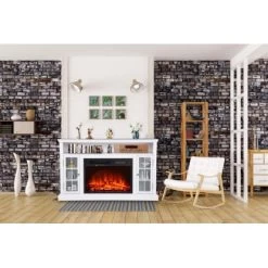 El Fuego Elektrokamin Umea 900/1000 W Regelbar Mit Fernbedienung -Garten Welt Verkauf 927216 2240 633 08