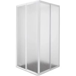 Sanotechnik Eckdusche 185 Cm X 73 Cm - 88 Cm